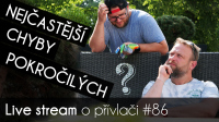 VIDEO: Nejčastější chyby pokročilých vláčkařů | Přívlač Live #86