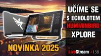 VIDEO: Učíme se s echolotem HUMMINBIRD XPLORE | Přívlač Live #138