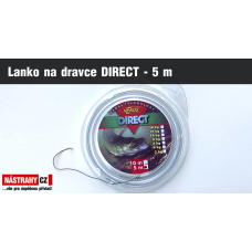 Jemné lanko pro návazce na dravce DIRECT - 5 m