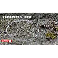 Fluorocarbonové "lanko" 15 kg - 2 ks