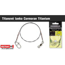 Titanové lanko Cormoran Titanium - 2 ks Titanové lanko Cormoran Titanium - 2 ks