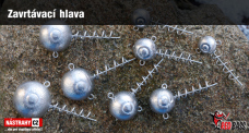 Zavrtávací hlava do gumových nástrah REDBASS 