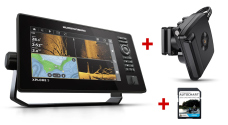 Zvýhodněný set echolot Humminbird Xplore 9 CMSI+ + sonda Mega Live 2 + karta Autochart