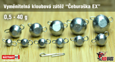 Vyměnitelná jigová zátěž "Čeburaška EX"
