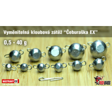 Vyměnitelná jigová zátěž "Čeburaška EX"