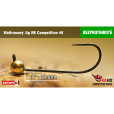 Bezprotihrotý wolframový Jig RB Competition #8 - 18 mm