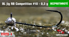 Bezprotihrotý Jig RB Competition #10 - 14 mm