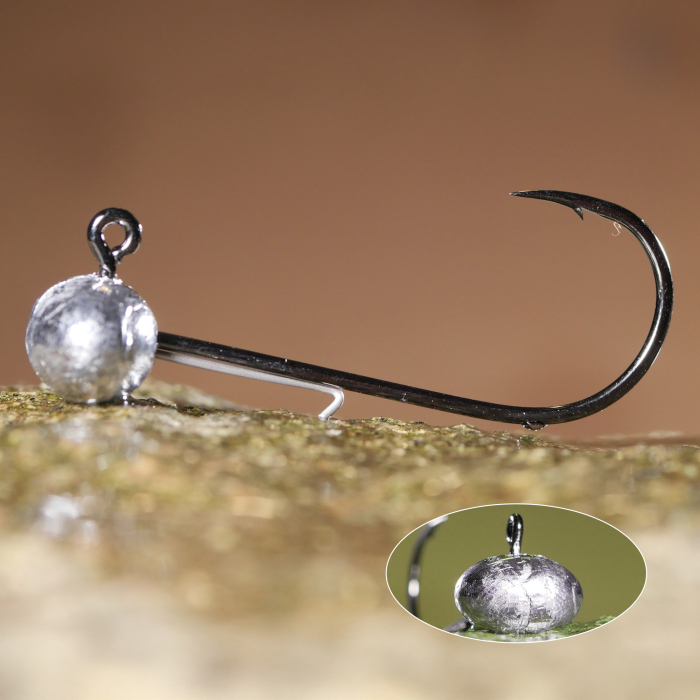 Jigová hlavička REDBASS Sickle RUGBY - LURE HOLDER #6/0 - 44 mm Jigová hlavička REDBASS Sickle RUGBY - LURE HOLDER #6/0 - 44 mm
