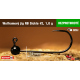 #2 - 1,0 g, Black, 5 ks