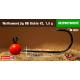 #2 - 1,5 g, Red, 5 ks