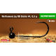 #4 - 0,5 g, Black, 5 ks