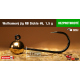 #6 - 1,5 g, Gold, 5 ks