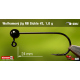 #2 - 1,0 g, Black, 5 ks