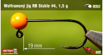 #4 - 1,5 g, Orange, 5 ks