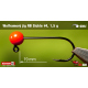 #4 - 1,5 g, Red, 5 ks