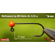 #6 - 0,35 g, Red, 5 ks