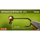 #8 - 1,0 g, Gold, 5 ks