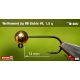 #8 - 1,5 g, Gold, 5 ks