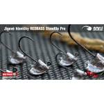 Neváznoucí jigová hlavička REDBASS StandUp Pro Sickle #3/0 - 33 mm