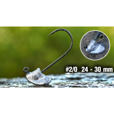 Neváznoucí jigová hlavička REDBASS StandUp Pro Sickle #2/0 - 30 mm Neváznoucí jigová hlavička REDBASS StandUp Pro Sickle #2/0 - 30 mm