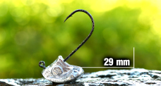 Neváznoucí jigová hlavička REDBASS StandUp Pro Sickle #4/0 - 36 mm