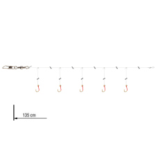 Návazec na sledě micro Grandwave Daiwa 135 cm