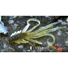 Nymfa REDBASS Nr. 1 X - 100 mm - 1 ks Nymfa REDBASS Nr. 1 X - 100 mm - 1 ks