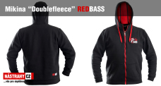 Mikina s kapucí "Doublefleece" REDBASS 