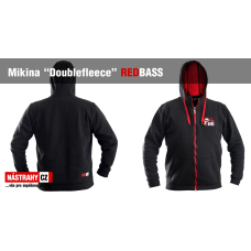 Mikina s kapucí "Doublefleece" REDBASS 