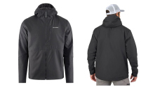 Bunda GRUNDÉNS Turbulence Hybrid Hoodie - Black