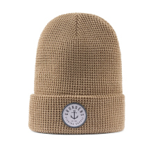 Zimní čepice GRUNDÉNS Anchor Waffle Beanie - Clay