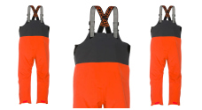 Kalhoty GRUNDÉNS Full Share Bib - Orange/Grey