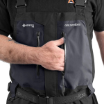 Kalhoty Gore-Tex® GRUNDÉNS Pro Fishing Bib - Obsidian