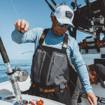 Kalhoty Gore-Tex® GRUNDÉNS Pro Fishing Bib - Obsidian