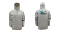 Mikina GRUNDÉNS Displacement DWR Commercial Boat - Athletic Heather