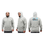 Mikina GRUNDÉNS Displacement DWR Commercial Boat - Athletic Heather