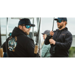 Mikina GRUNDÉNS Displacement DWR Tuna Tattoo - Black