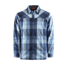 Zateplená košile GRUNDÉNS Bankside - Ocean Plaid