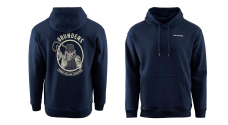 Mikina GRUNDÉNS Displacement DWR Guides - Dark Navy
