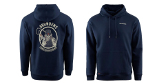 Mikina GRUNDÉNS Displacement DWR Guides - Dark Navy
