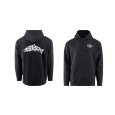 Mikina GRUNDÉNS Eat Your Words DWR HD - Black Salmon