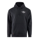 Mikina GRUNDÉNS Eat Your Words DWR HD - Black Salmon