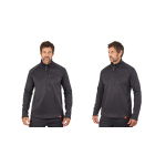 Termo mikina GRUNDÉNS Grundies 1/2 Zip - Black