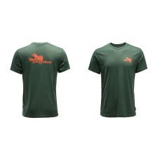 Tričko GRUNDÉNS Dry Fly - Deep Forest
