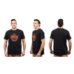 Tričko GRUNDÉNS Logo Anchor - Black