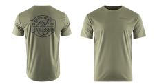 UV tričko GRUNDÉNS Fish Fearlessly Tech Tee - Forest