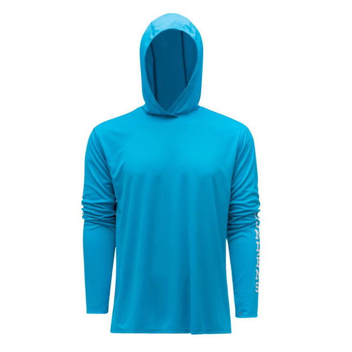 UV tričko s kapucí GRUNDÉNS Tough Sun - Azure UV tričko s kapucí GRUNDÉNS Tough Sun - Azure