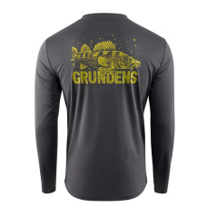 UV tričko GRUNDÉNS King of the Lakes LS Tech Tee - Anchor