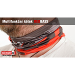 Multifunkční tunelový šátek REDBASS