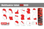 Zimní multifunkční tunelový šátek REDBASS